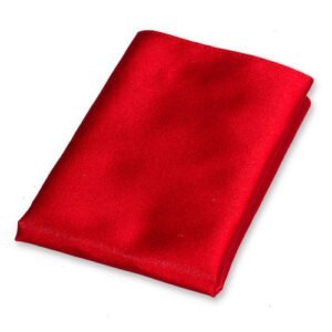 Pochette satin rouge – Image 1