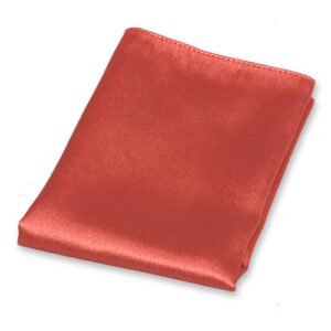 Pochette satin corail – Image 1