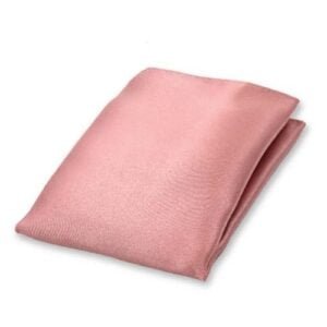 Pochette Vieux Rose de satin polyester – Image 1