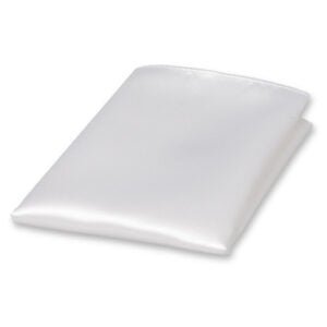 Pochette blanche de satin polyester – Image 1