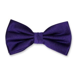 Nœud papillon homme violet foncé I – Image 1