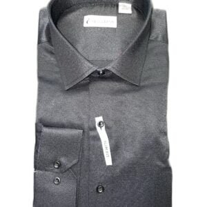 Chemise Slim Fit Noir – Image 1