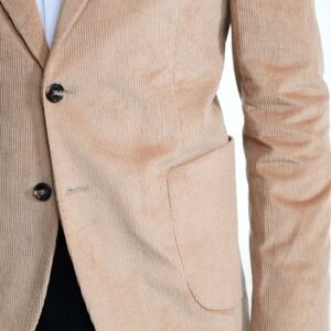 Blazer Velours Brun – Image 3