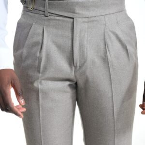 Pantalon Beige Sartorial – Image 2